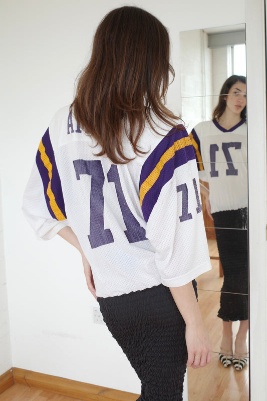The Reconstituted Shirred US Football Dress