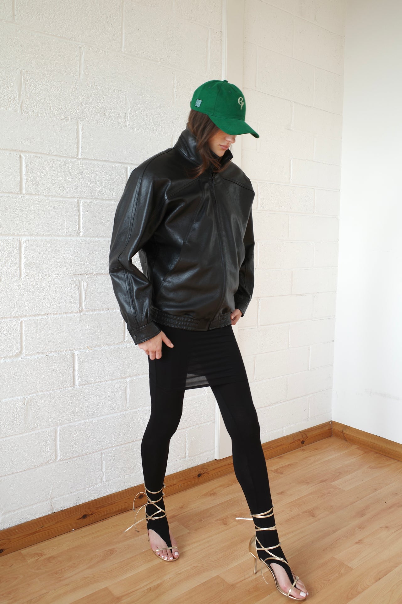 Batwing Leather Jacket