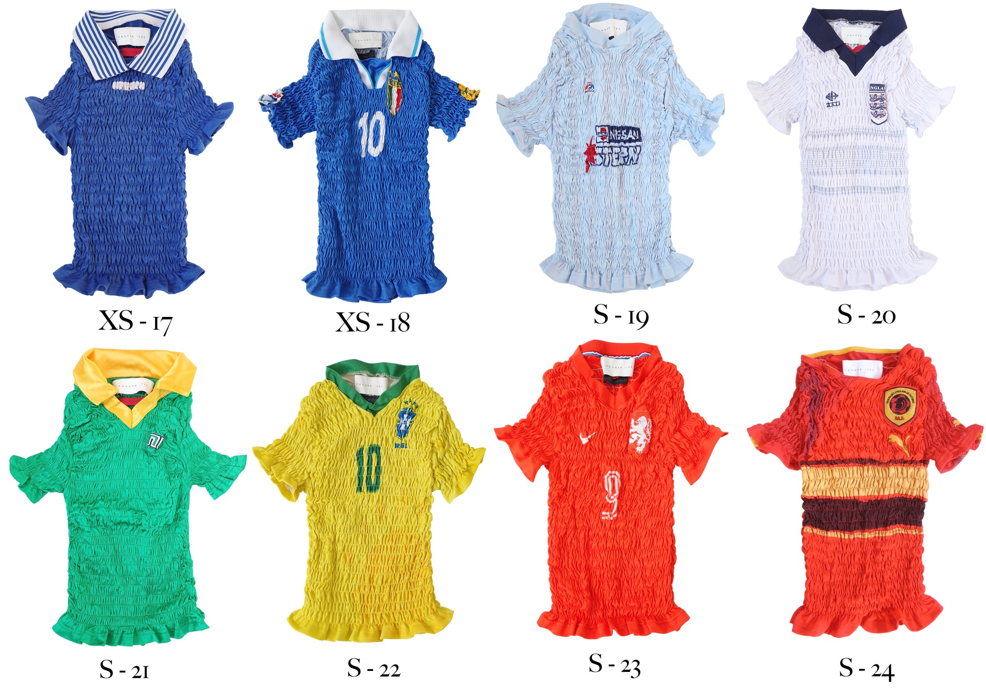The Reconstituted Shirred Football Top