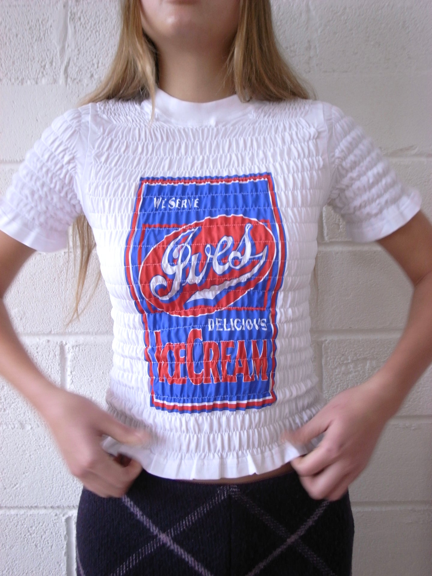 The Shirred ‘Ives Ice cream’ T-shirt