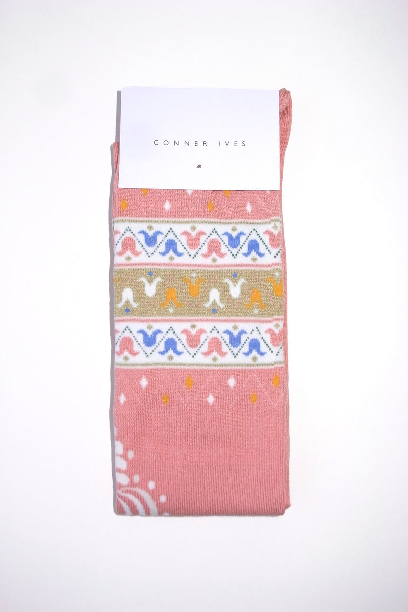 Knee High Salmon Sock