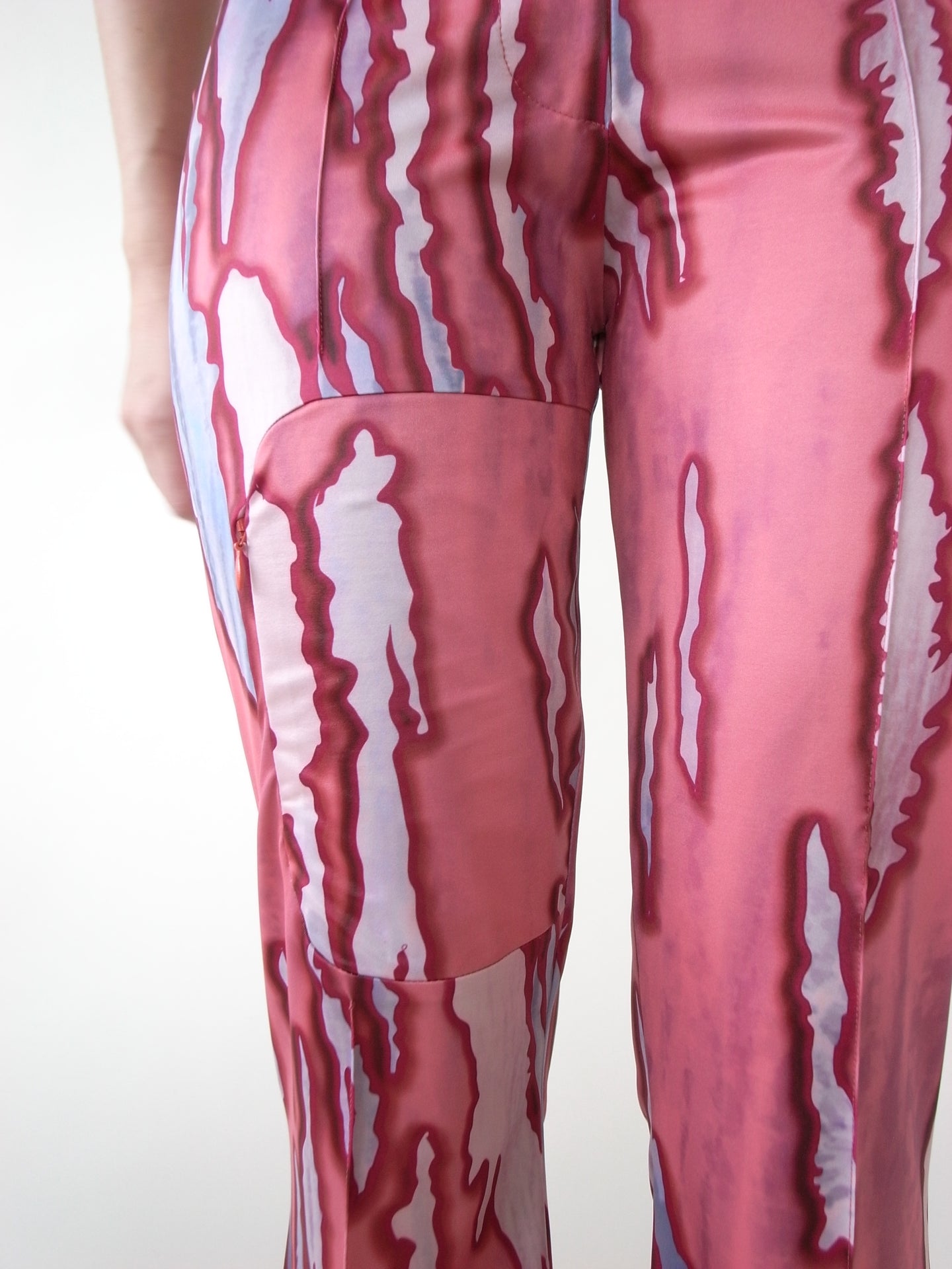 The Recycled Spandex Flared Trouser