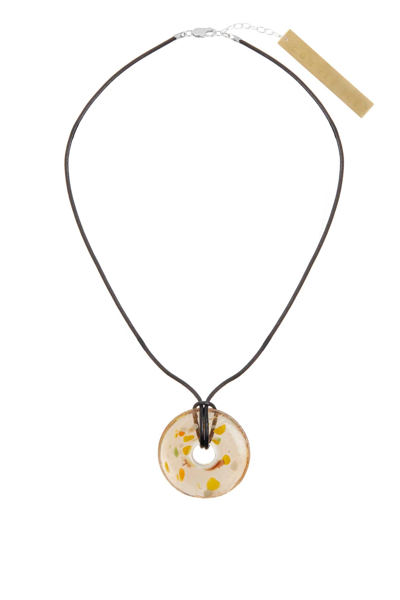 The Murano Glass Pendant Necklace — Speckled Buoy