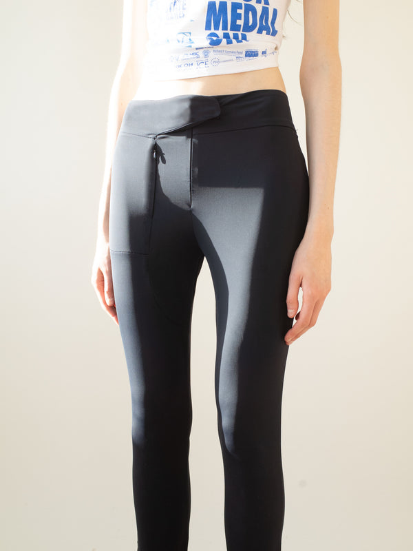 The Recycled Spandex Tuxedo Trouser