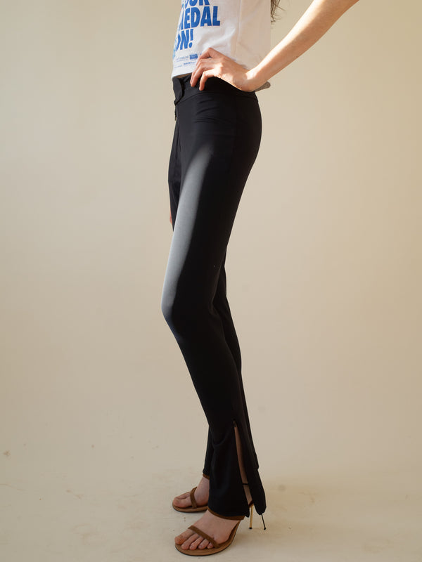 The Recycled Spandex Tuxedo Trouser