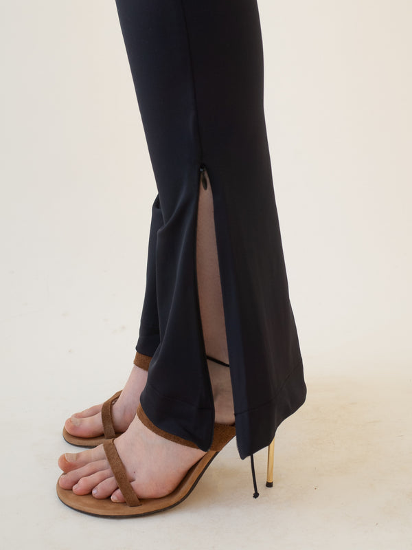 The Recycled Spandex Tuxedo Trouser