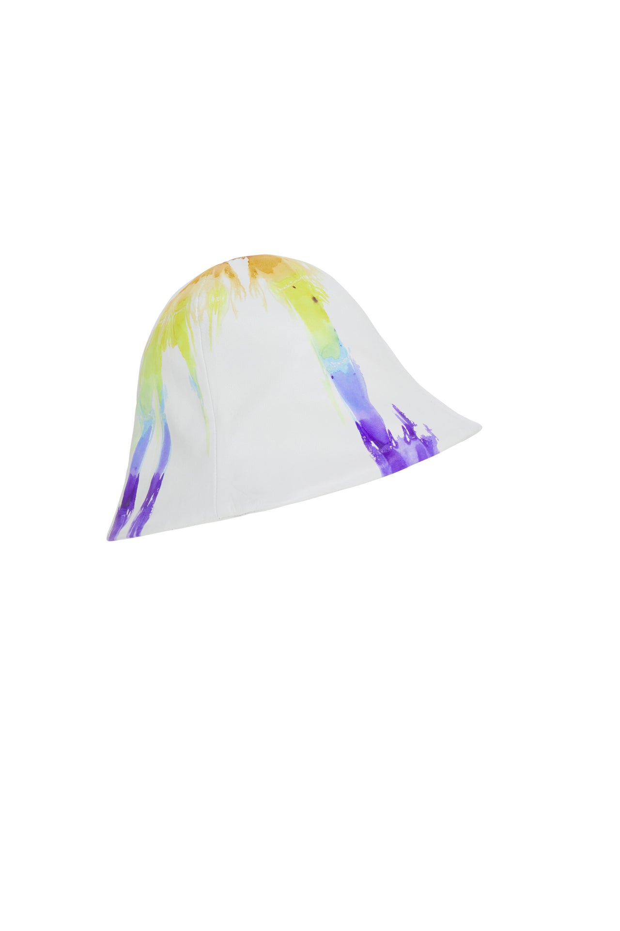 The Tie Dye Leather Bucket Hat